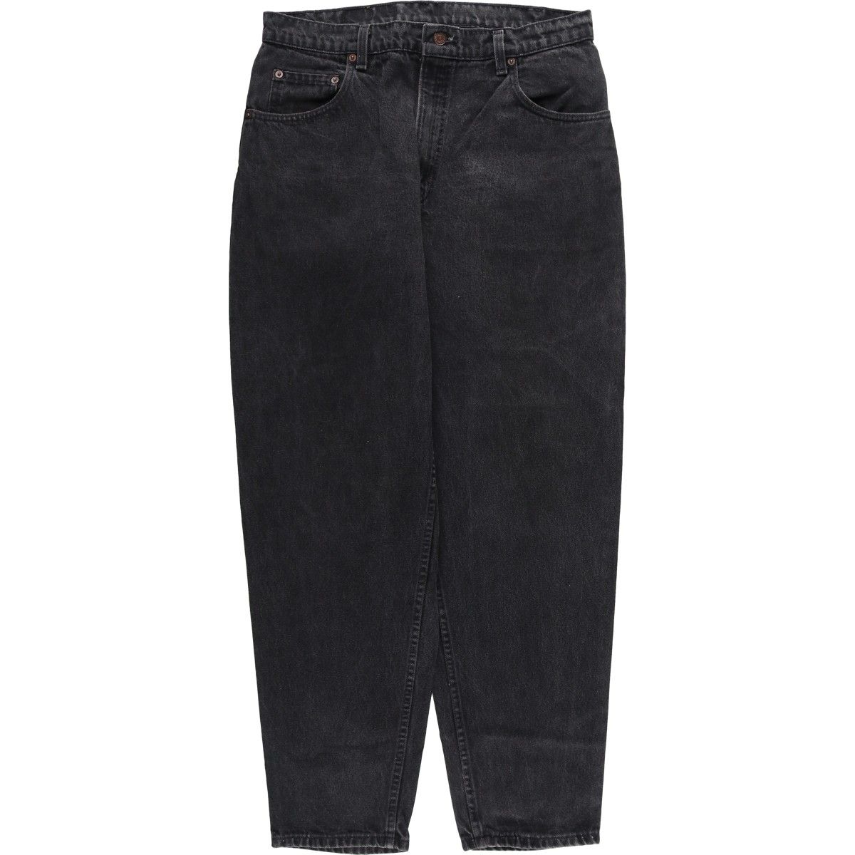 古着 90年代 リーバイス Levi s 00560-0260 LOOSE FIT TAPERED LEG ブラックデニム テーパードデニムパンツ evb 030897