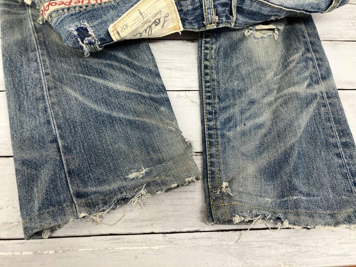 LOLITA JEANS／ジーンズ／デニム／奈良美智モデル／ダメージ加工／XXS