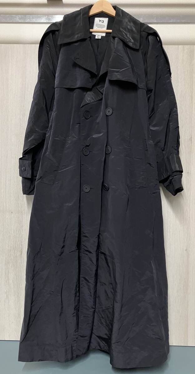 Y-3/ワイスリー/A2E001/トレンチコート/サイズ2XS/ブラック - メルカリ