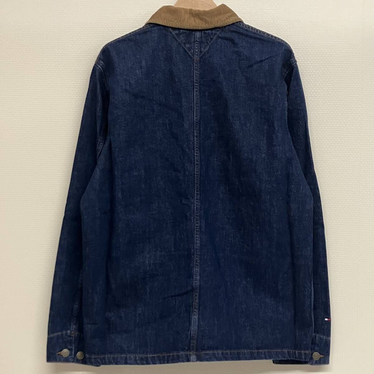 TOMMY HILFIGER CHORE JACKET LINCOLN INDIGO トミーヒルフィガー デニム チョア ジャケット リンカーン インディゴ MW40374 サイズL