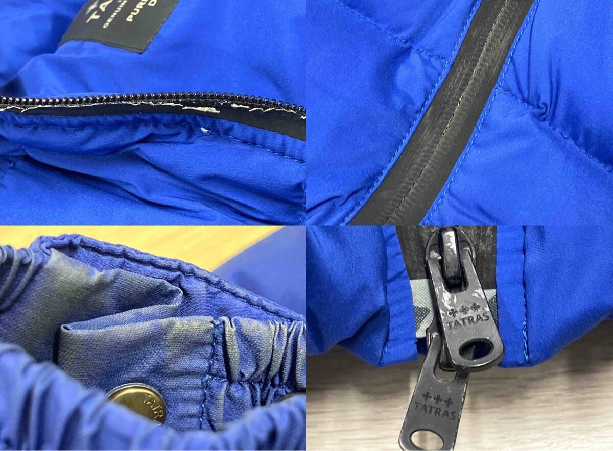 TATRAS タトラス MTA16A4369 ダウンジャケット オファー ブルー TATRAS