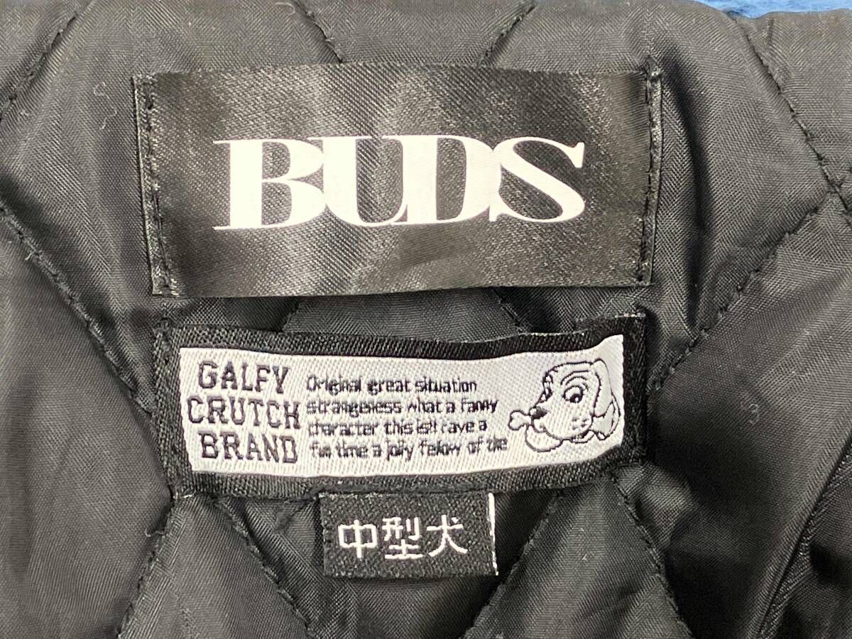 GALFY(ガルフィー )× 4649亀 × BUDS フードボアブルゾン ブルー L