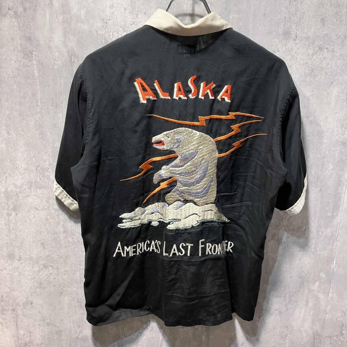 東洋エンタープライズ Alaska shirt アラスカシャツ 半袖シャツ ホワイト サイズS