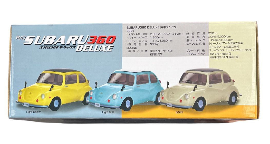 ラジコン・ドローン 【R/C SUBARU 360 DELUXE／スバル360 デラックス