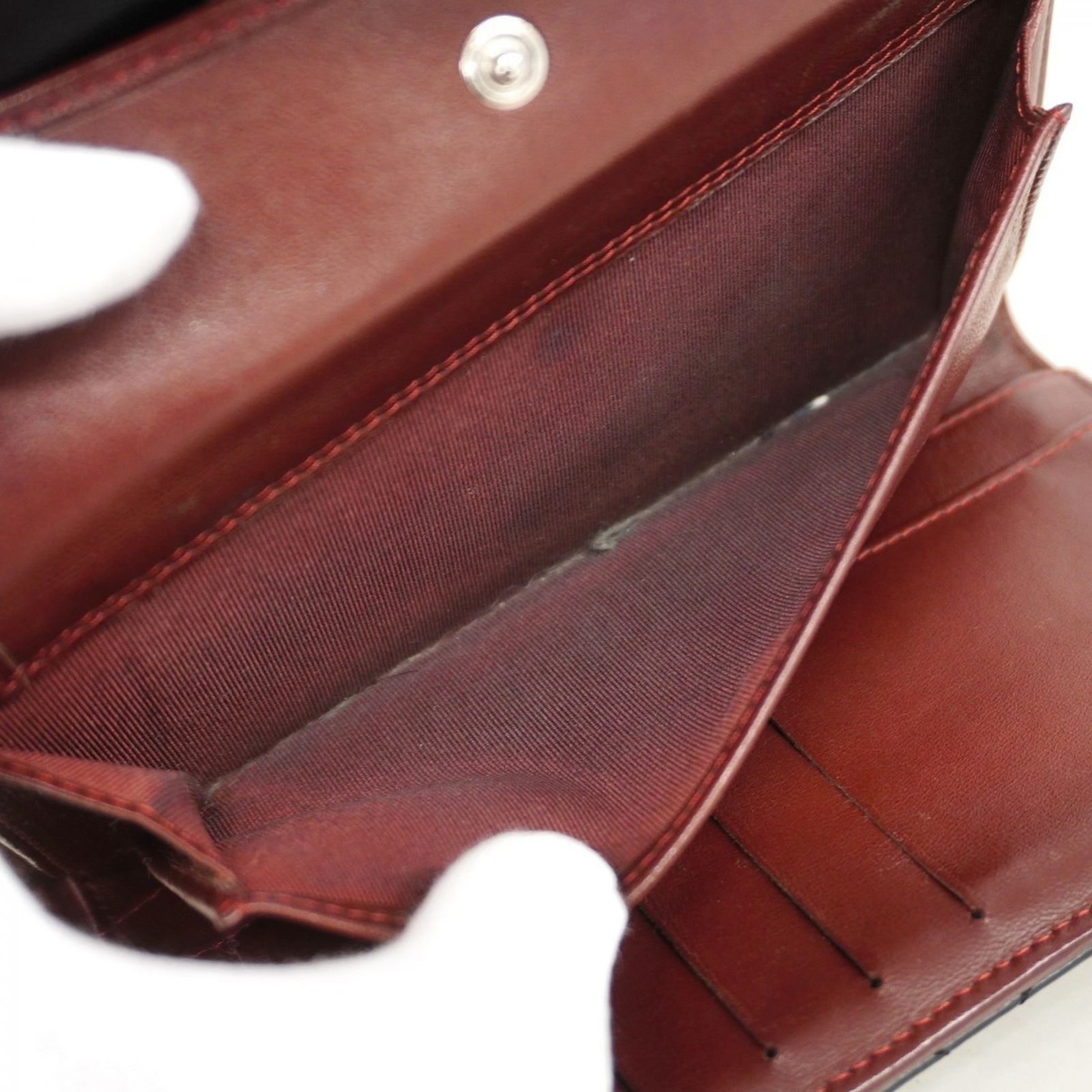 シャネル(Chanel) シャネル 三つ折り長財布 マトラッセ ラムスキン