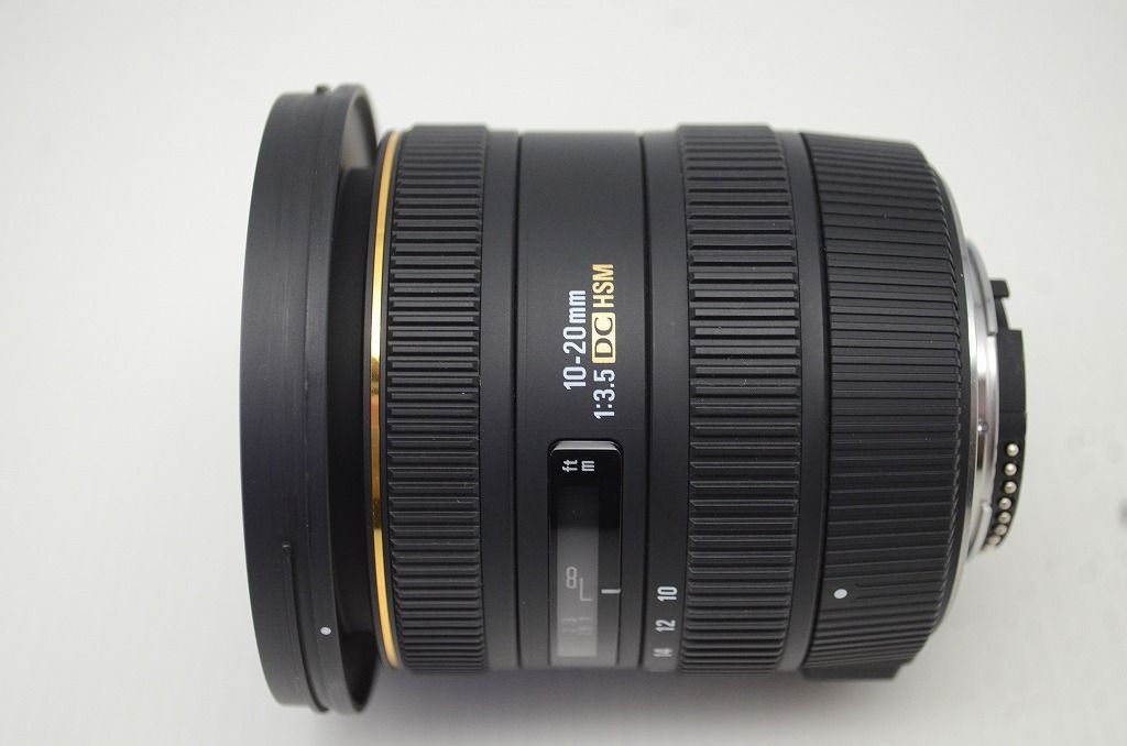  SIGMA シグマ 10-20 mm F 3.5 EX DC HSM Nikon ニコン Fマウント APS-C ズームレンズ フード ケース 元 251129 w レンズ(ズーム) カメラ