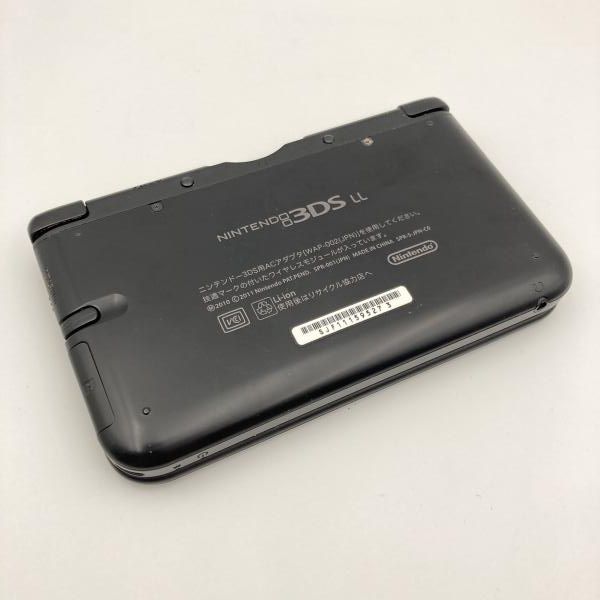 中古】本体）【ジャンク】任天堂/3DSLL ブラック/SPR-001/※バッテリー