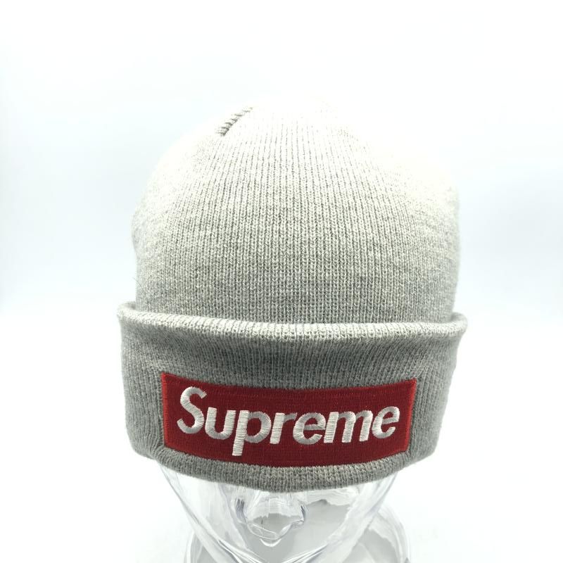 SUPREME ERA AW Box Logo Beanie グレー シュプリーム ニューエラ 17