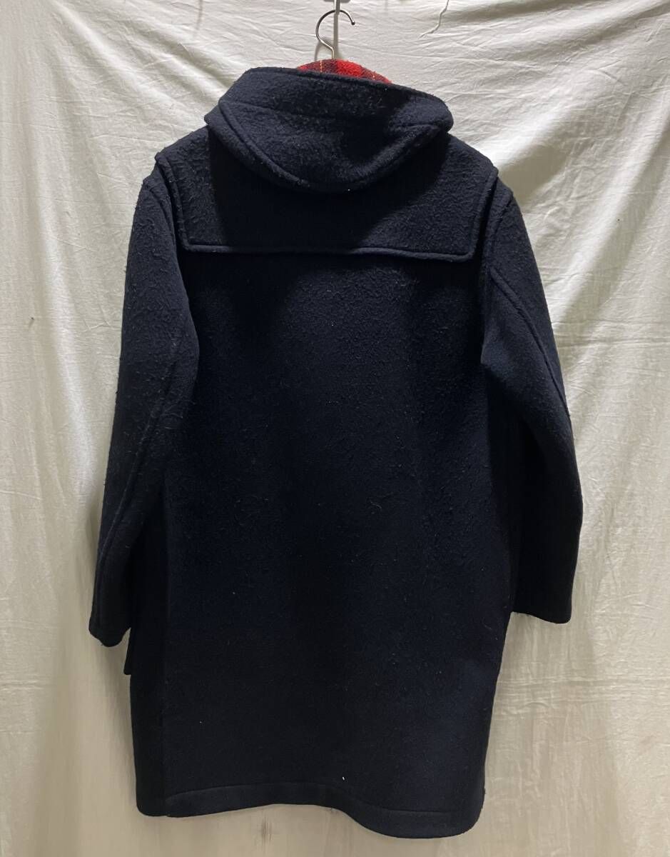 MONTGOMERY ダッフルコート 裏地チェック ネイビー モンゴメリー