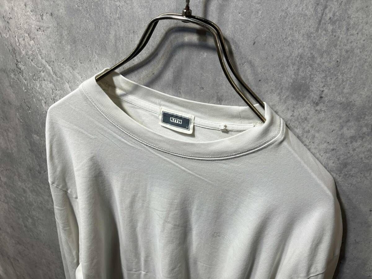 KITH Long-Sleeve Lax Tee サイズM ホワイト キス - メルカリ