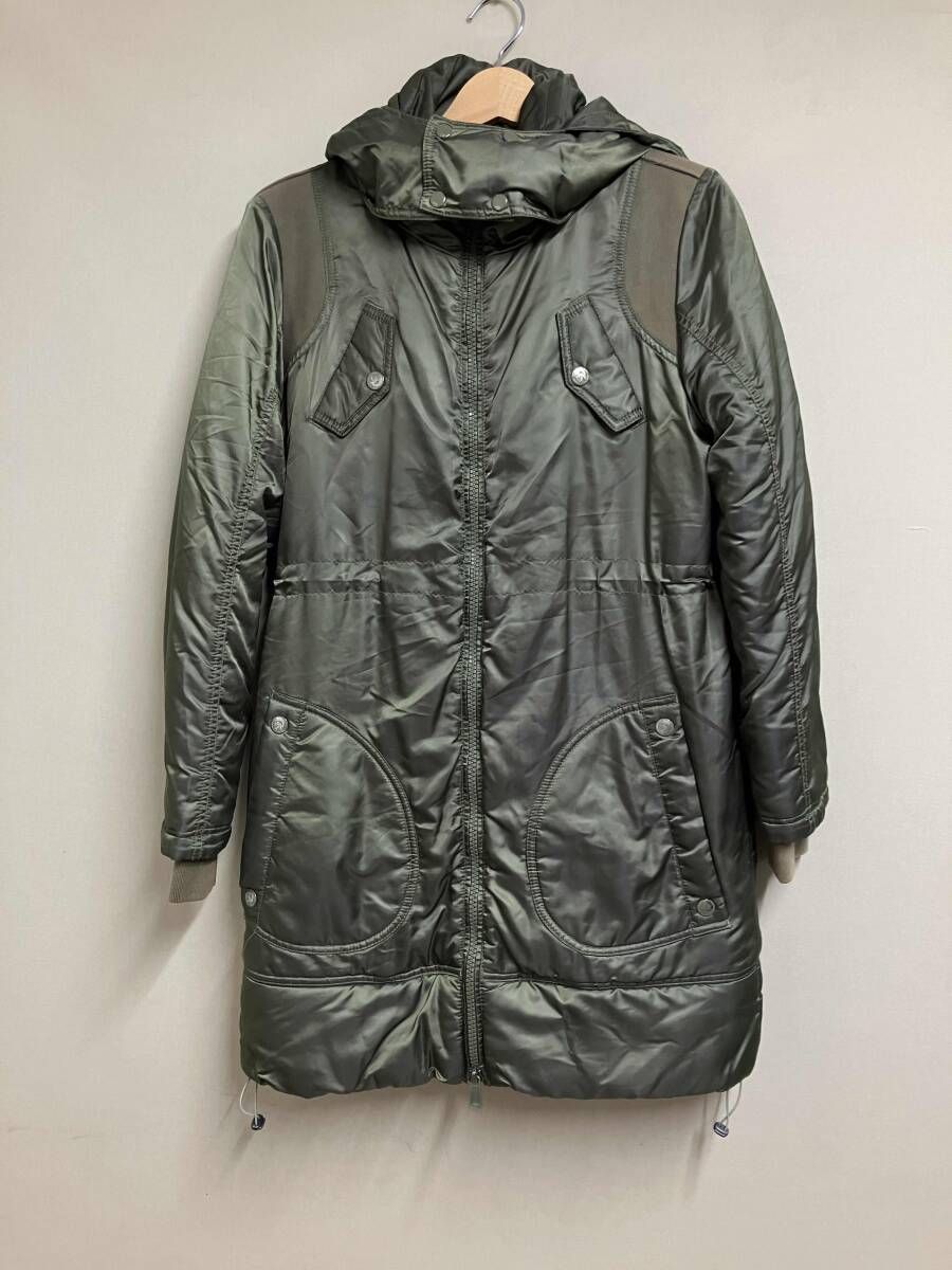 Diesel ディーゼル 中綿ナイロンコート サイズXS グリーン - メルカリ