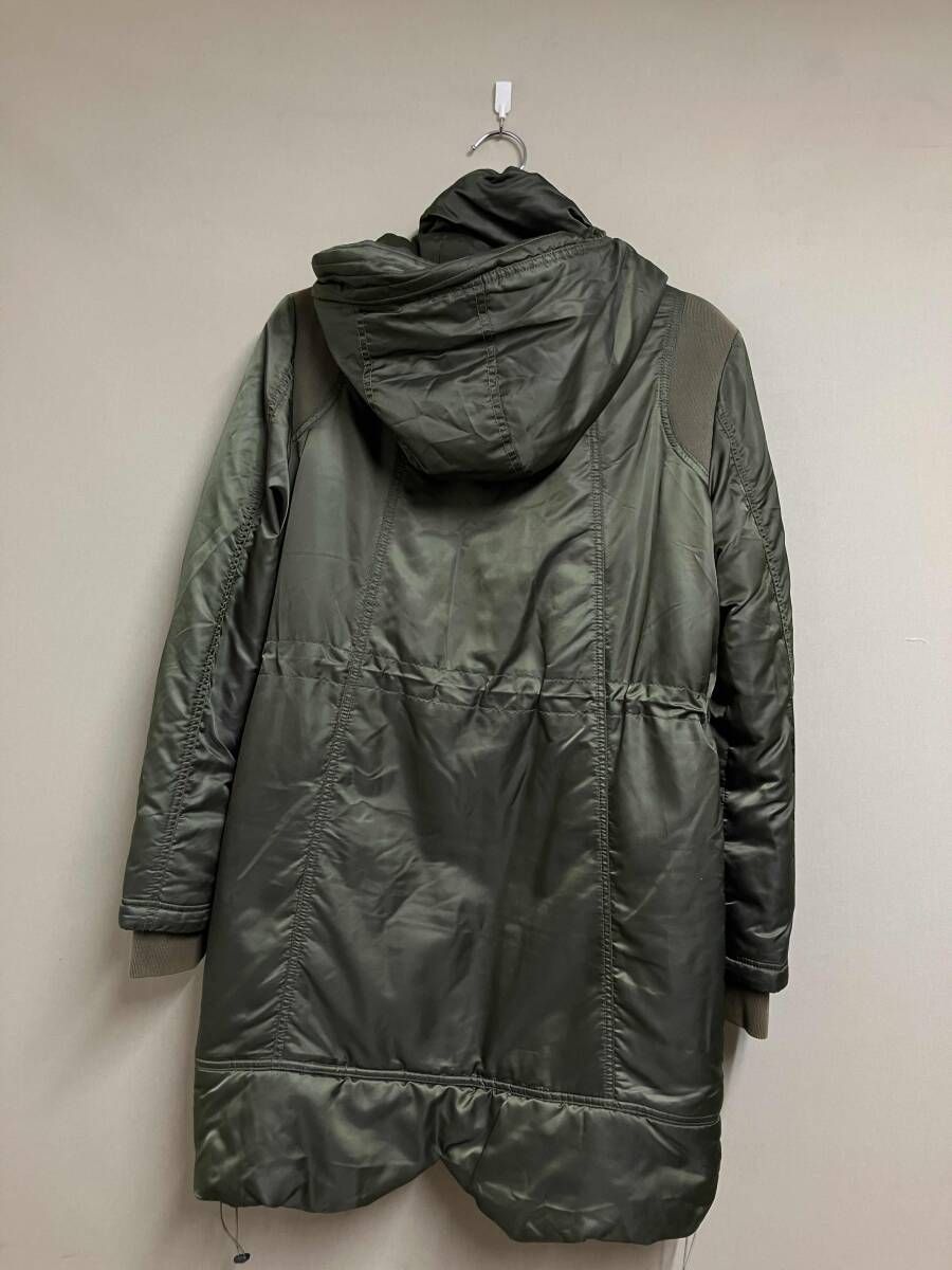 Diesel ディーゼル 中綿ナイロンコート サイズXS グリーン - メルカリ