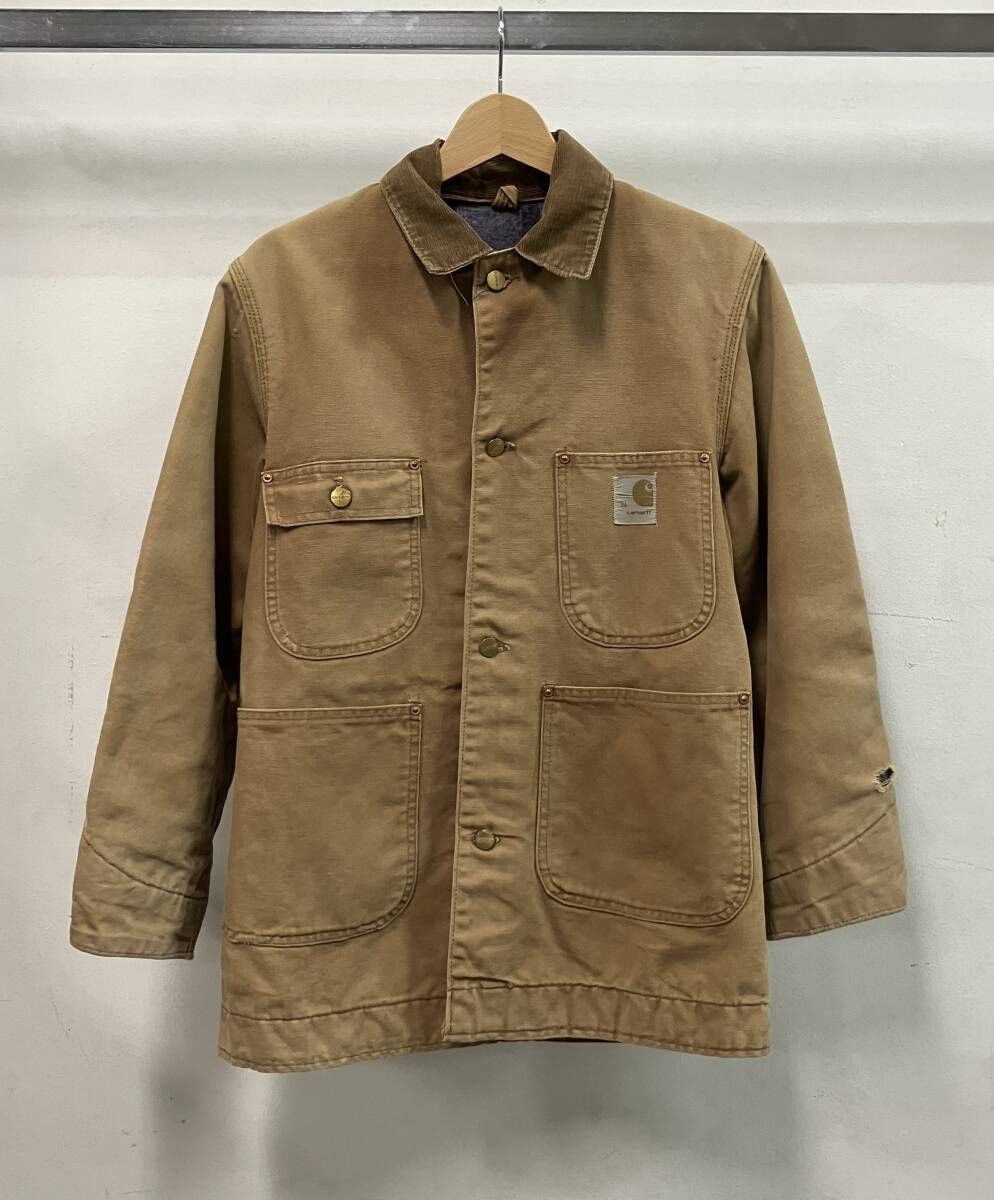 70s カーハート ブラウンダックジャケット Carhartt カーハート その他ジャケット ダックジャケット ブランケット