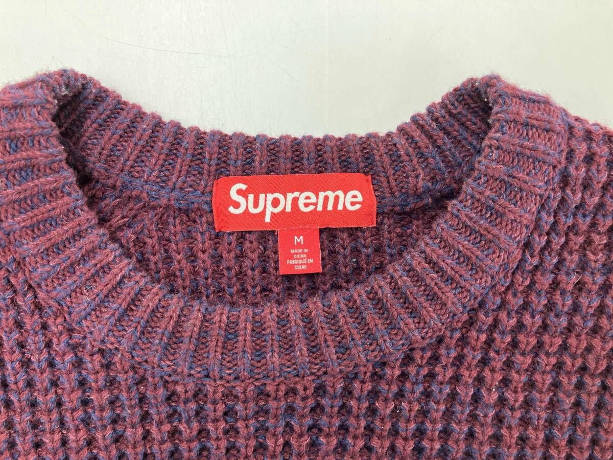 Supreme／Waffle Small Box Sweater／24FW／ニット セーター／ボックス