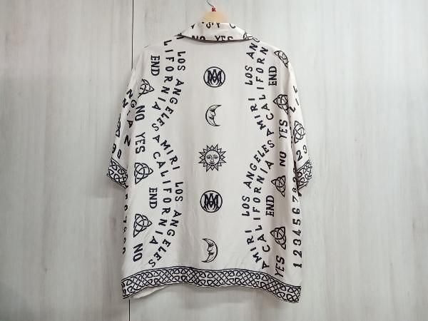 AMIRI アミリ 半袖シャツ OUIJA BOARD BOWLING SHIRTS Lサイズ ベージュ