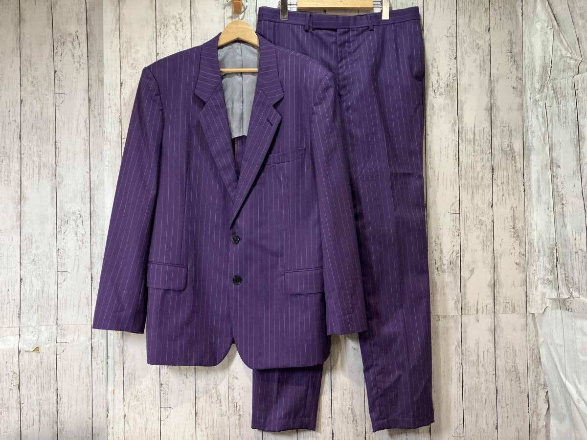 リトルビッグ LB 191-JK 05 スーツ セットアップ パープル ストライプ柄 3