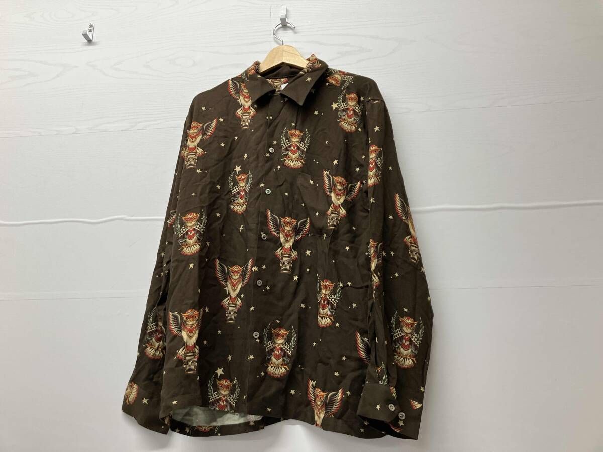 NEAT ALOHA ニートアロハ 長袖シャツ L フクロウ 通年 - メルカリ