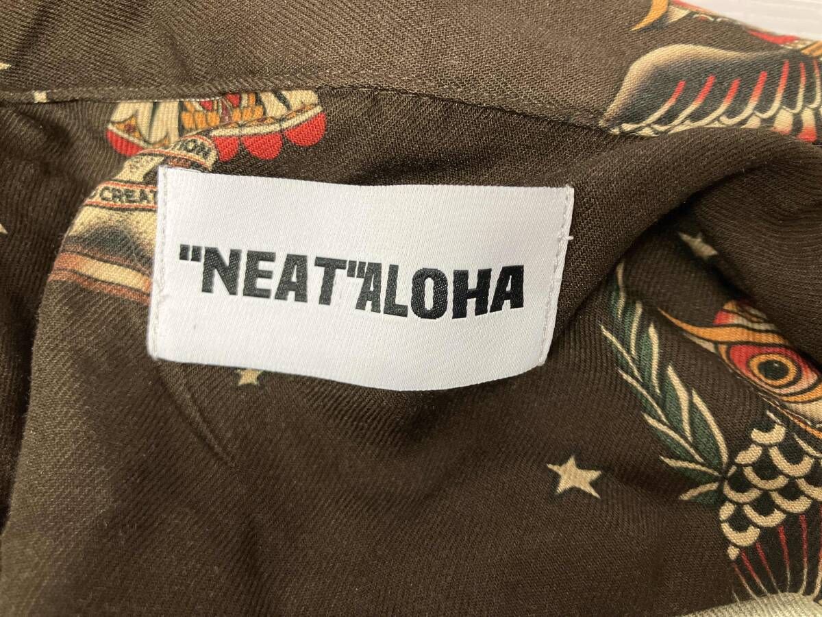 NEAT ALOHA ニートアロハ 長袖シャツ L フクロウ 通年 - メルカリ