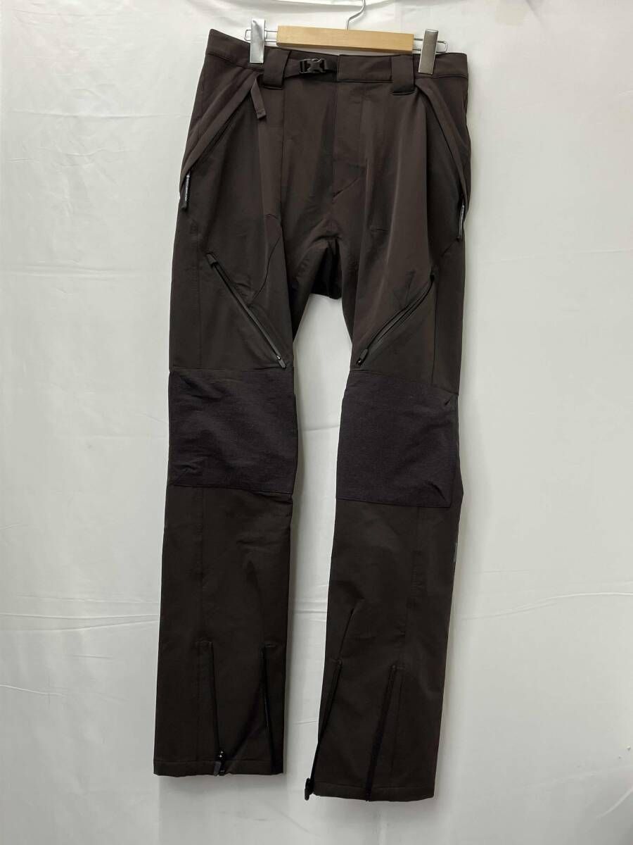 NIKE × TRAVIS SCOTT ナイキ トラヴィススコット DM 1281-220 AS M NRG BH PANT サイズM メンズ ブラウン系 茶系 裾幅ファスナー調整可