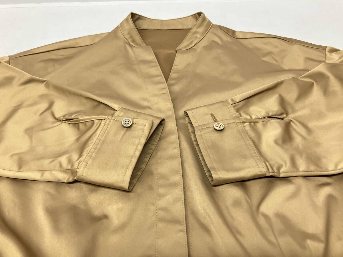 SOEJU ソージュ S-00-OP-018 リモンタコートワンピース CAMEL キャメル