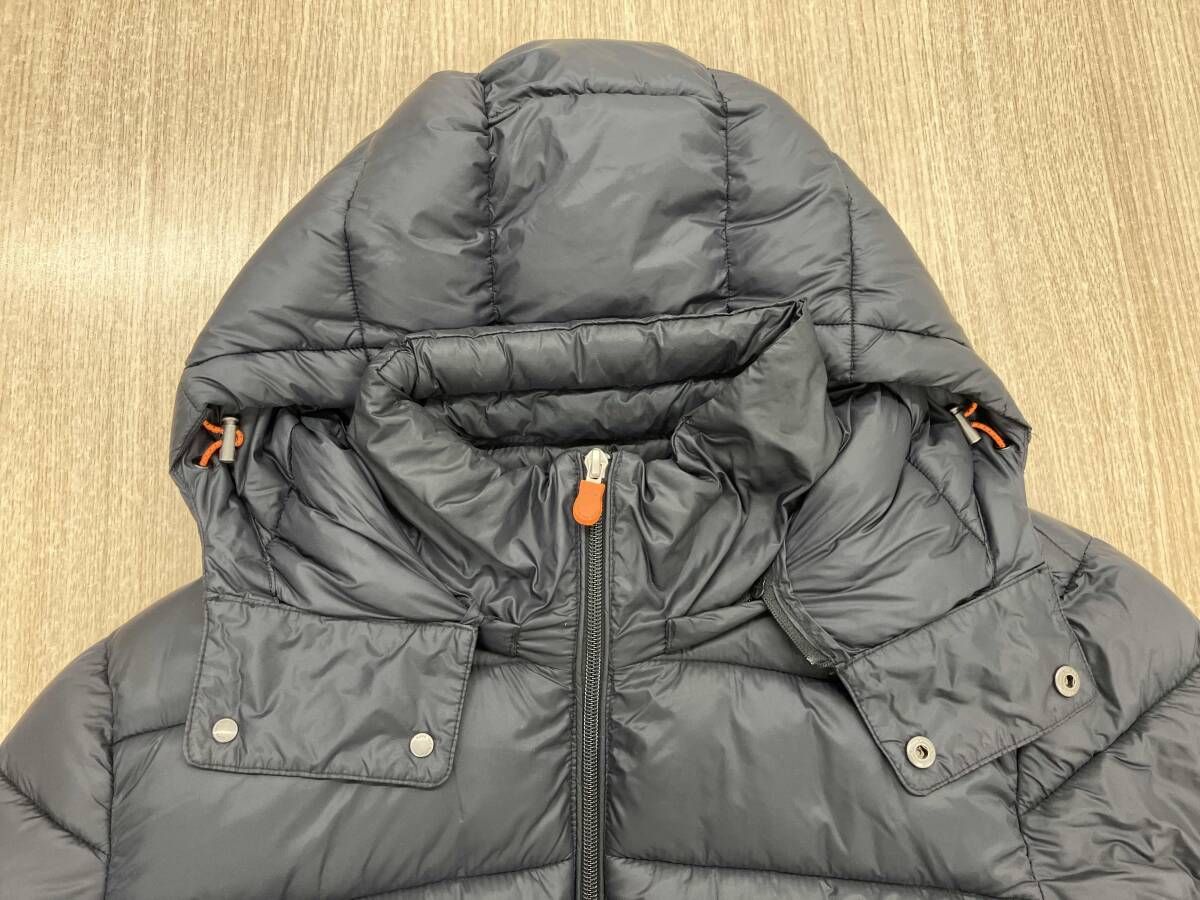 SAVE THE DUCK / ダウンジャケット/XL/ナイロン/グレー/12T-1593008/フルジップ SAVE THE DUCK セーブ ザ ダック ナイロン ダウンジャケット 12T