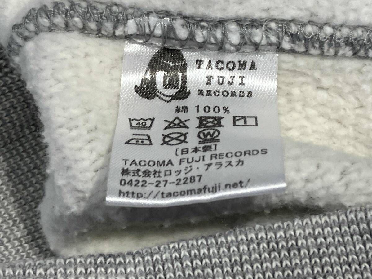 売り切れました！ TACOMA FUJI RECORDS／sweat スウェット グレー タコマフジレコード