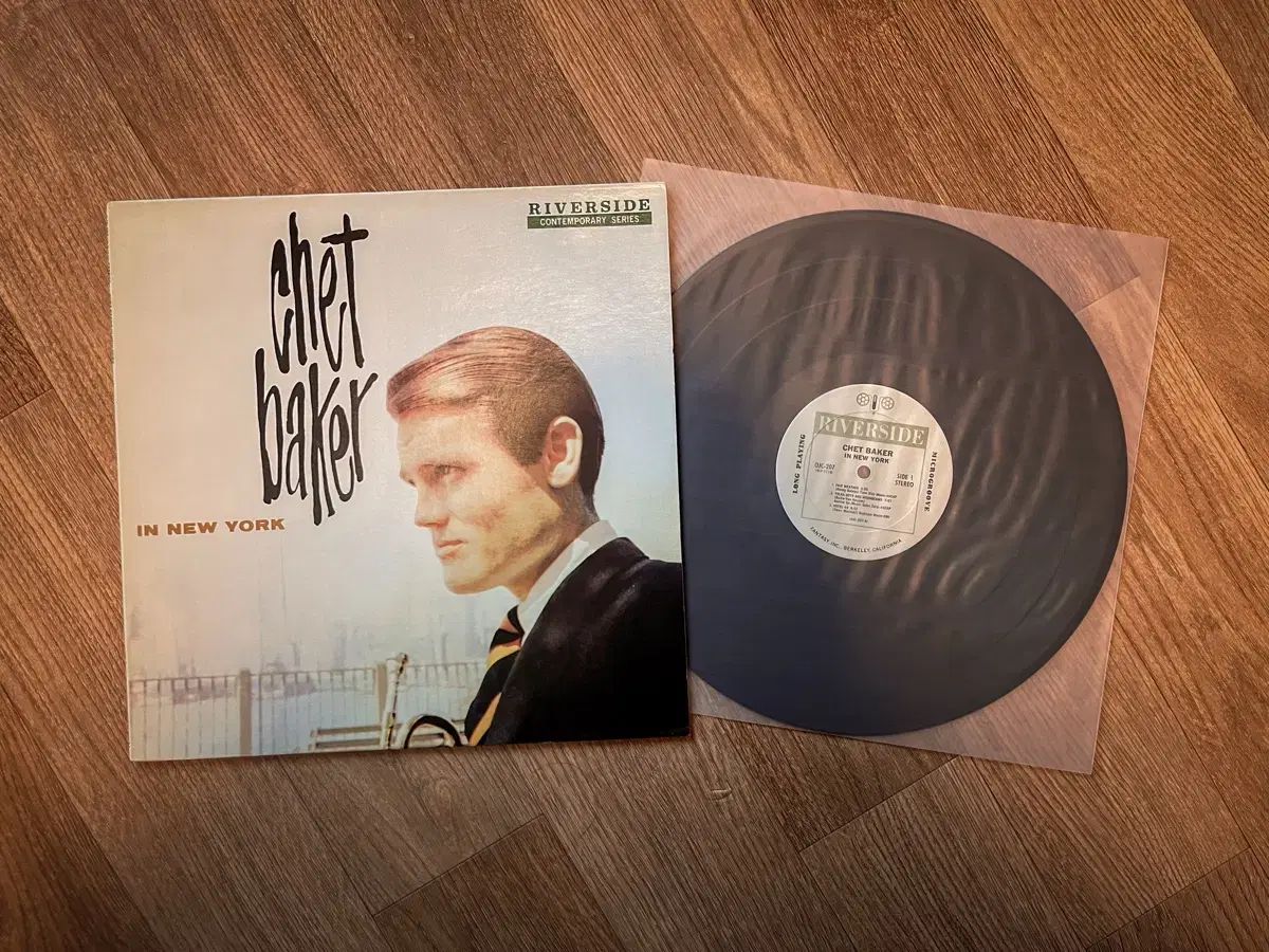 OJC ー 207 チェット パン屋 In York LP ジャズ 記録