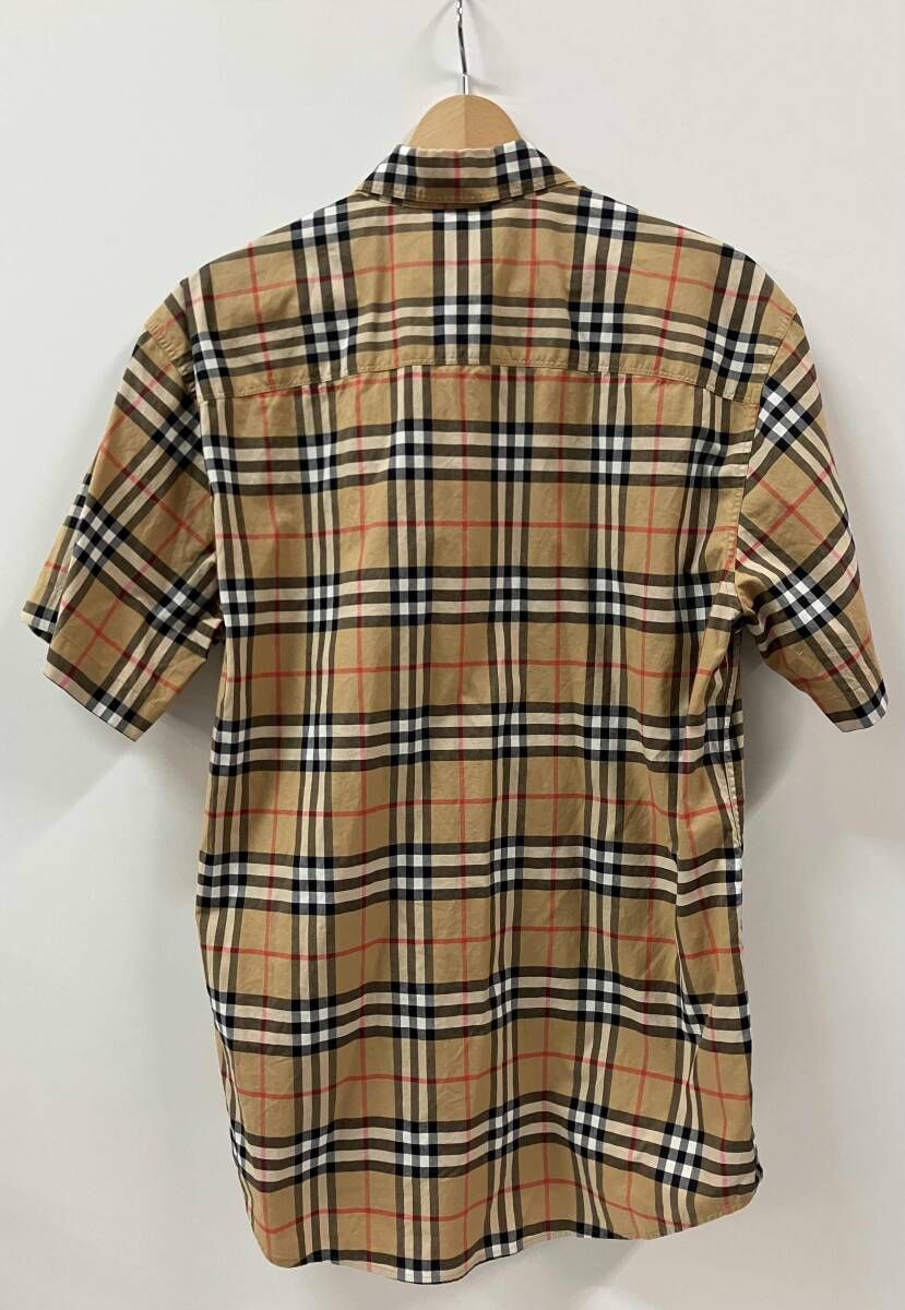 バーバリー 半袖シャツ 8002927 ノバチェック サイズM