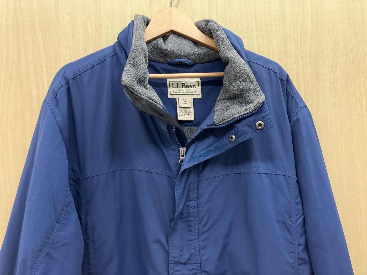 L.L.Bean エルエルビーン ナイロンジャケット ブルー XLサイズ 
