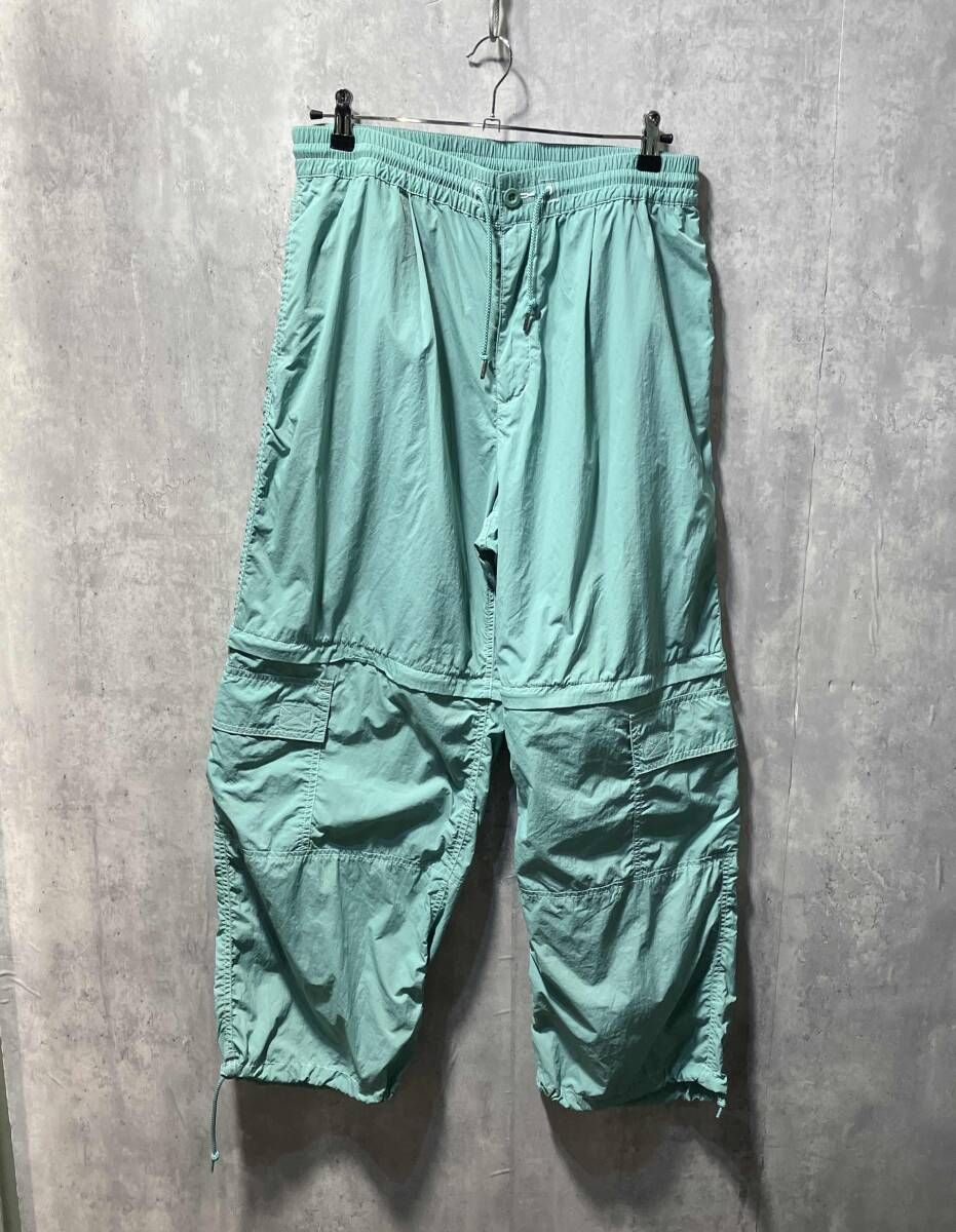 HUF 2 WAY CARGO PANTS ツーウェイカーゴパンツ サイズS ミント ハフ