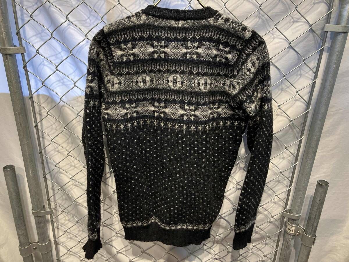 jamieson's ジャミーソンズ 総柄 vネック ウールニット サイズS - メルカリ