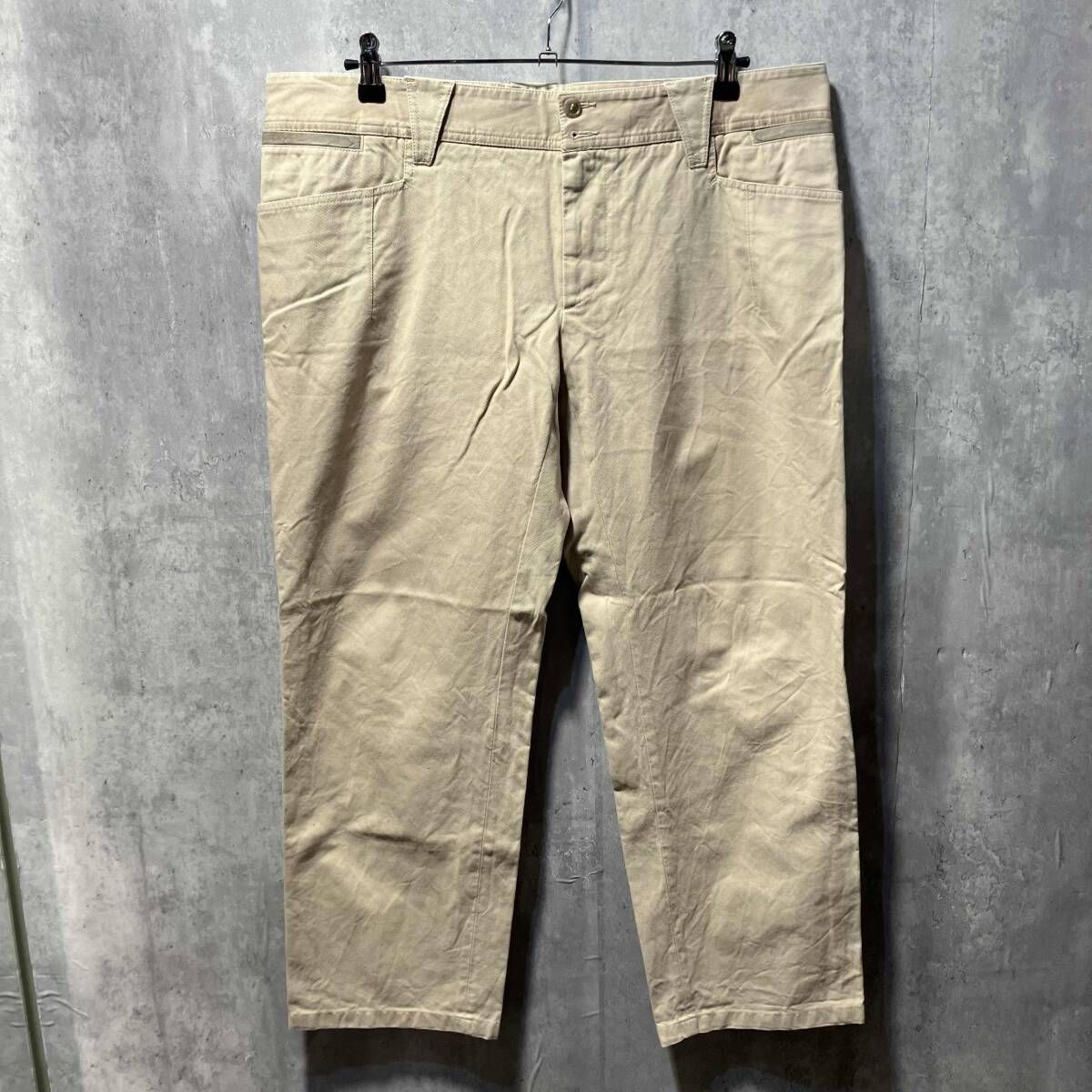 00s DOLCE & GABBANA サイドデザインコットンワイドパンツ サイズ56