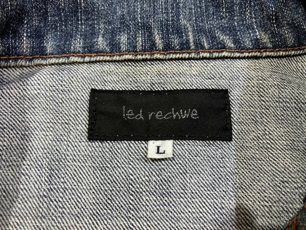 通年 led rechwe レッドリーチュエ デニムジャケット ヴィンテージ Y2K