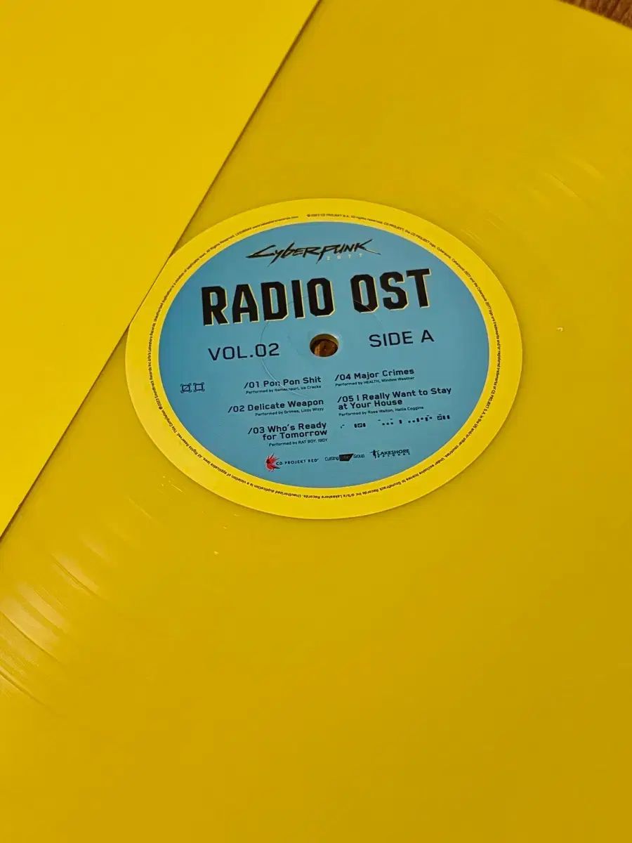 サイバーパンク エッジランナー vo 2 yellow LP - メルカリ