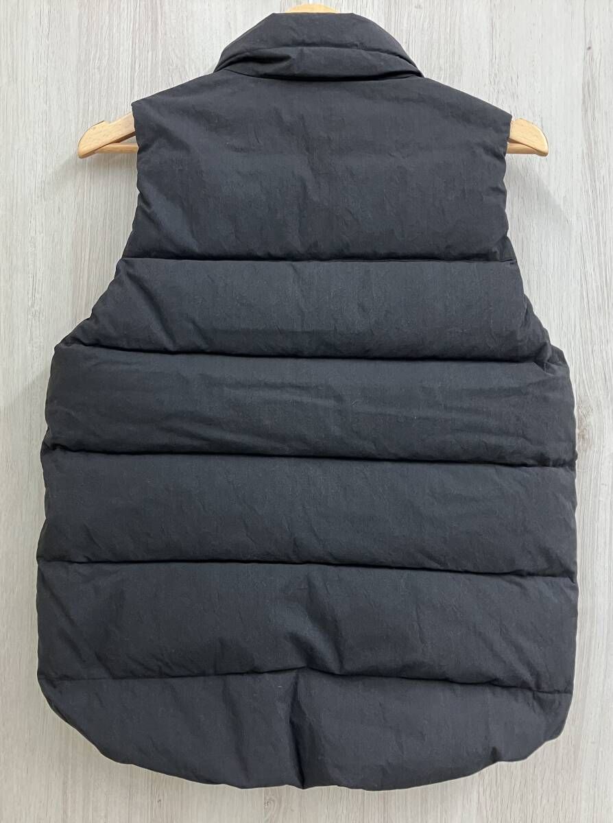 ブラック SNOW PEAK JK-16 AU 008 ダウンベスト 黒