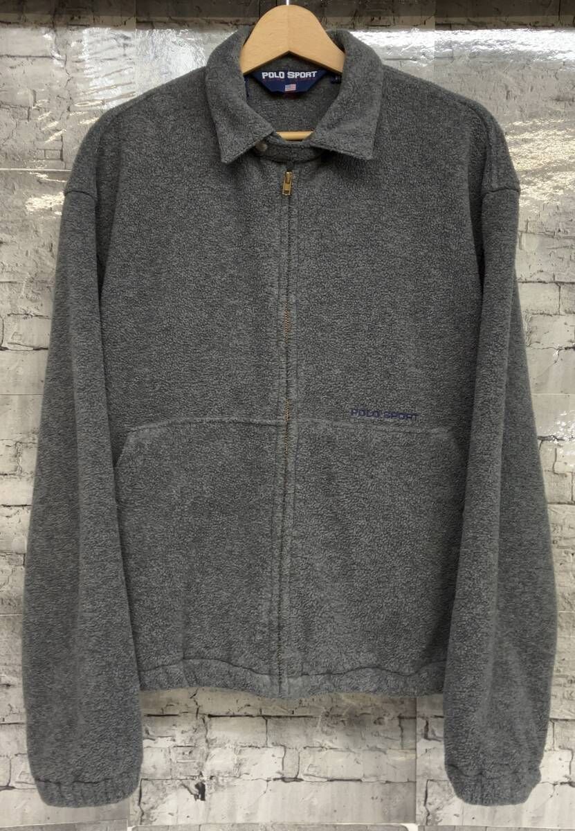 POLOGOLF スイングトップブルゾン リバーシブルフリース ラルフローレンラルフローレンスウィングトップUSA製ビンテージフリース POLO GOLF フリーススウィングトップ アメリカ製