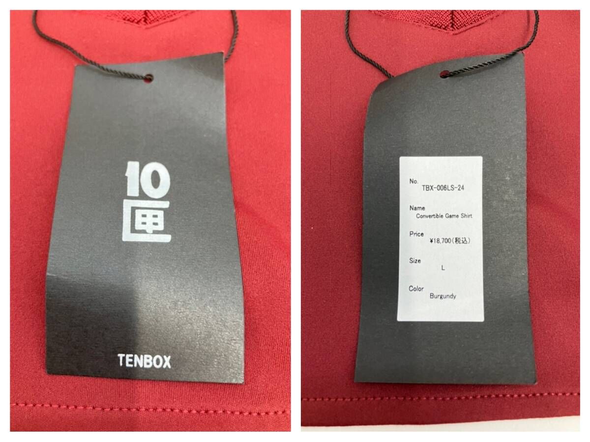 タグ付］10匣 TENBOX CONVERTIBLE GAME SHIR テンボックス