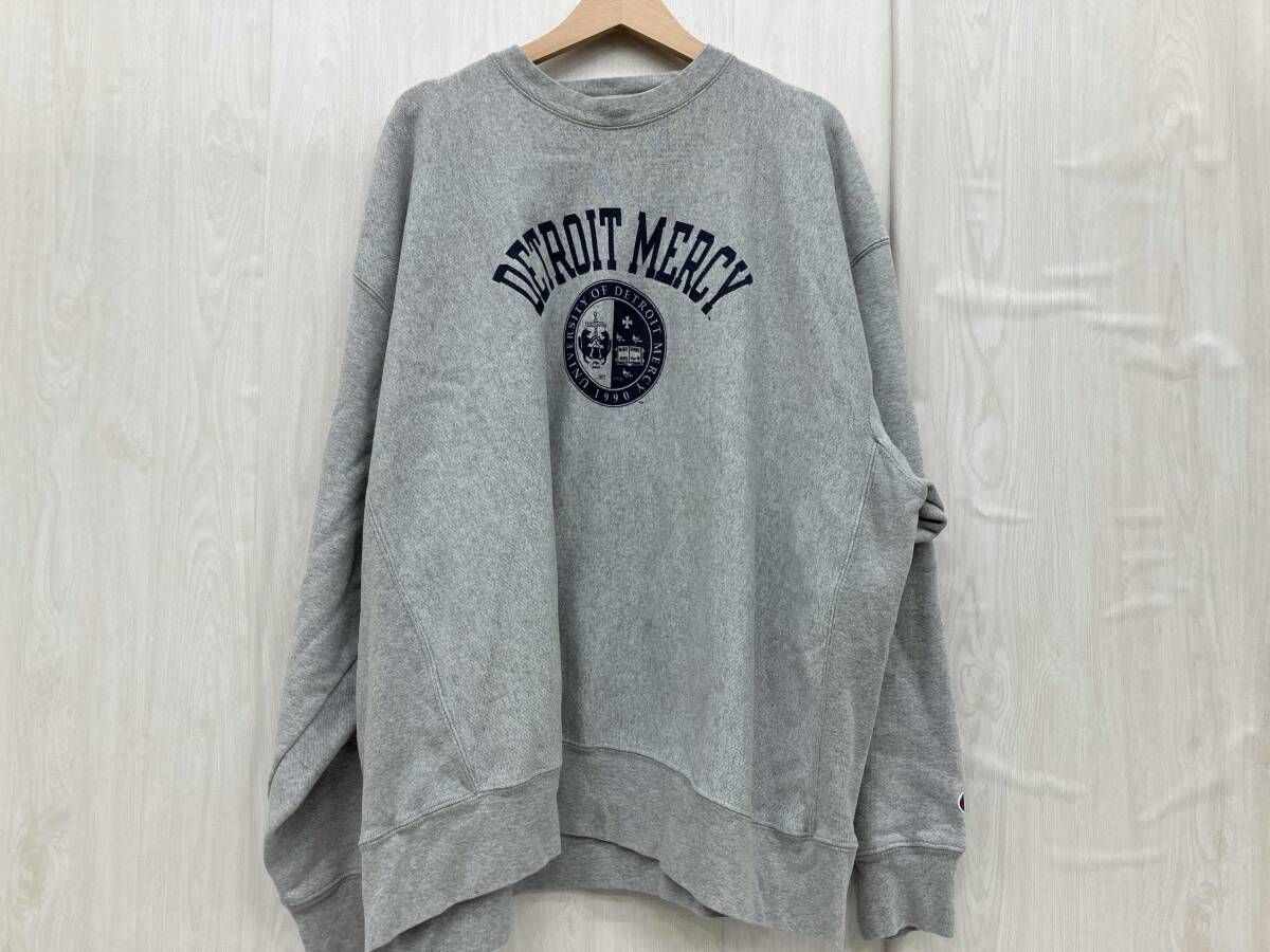 Champion チャンピオン メンズ スウェット XXLサイズ グレー 00s