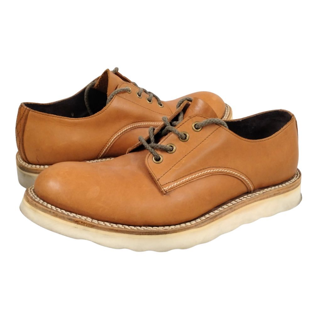 TMT ティーエムティー レースアップ レザー ブーツ ブラウン サイズ9(27~27.5cm程度) 正規品 / 53035 TMT ティーエムティー レースアップ レザー ブーツ ブラウン サイズ9