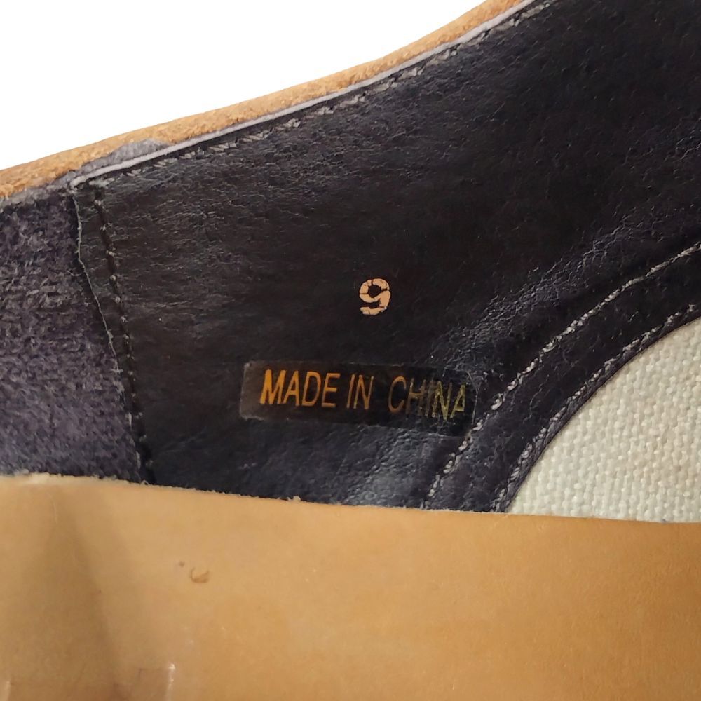 TMT ティーエムティー レースアップ レザー ブーツ ブラウン サイズ9