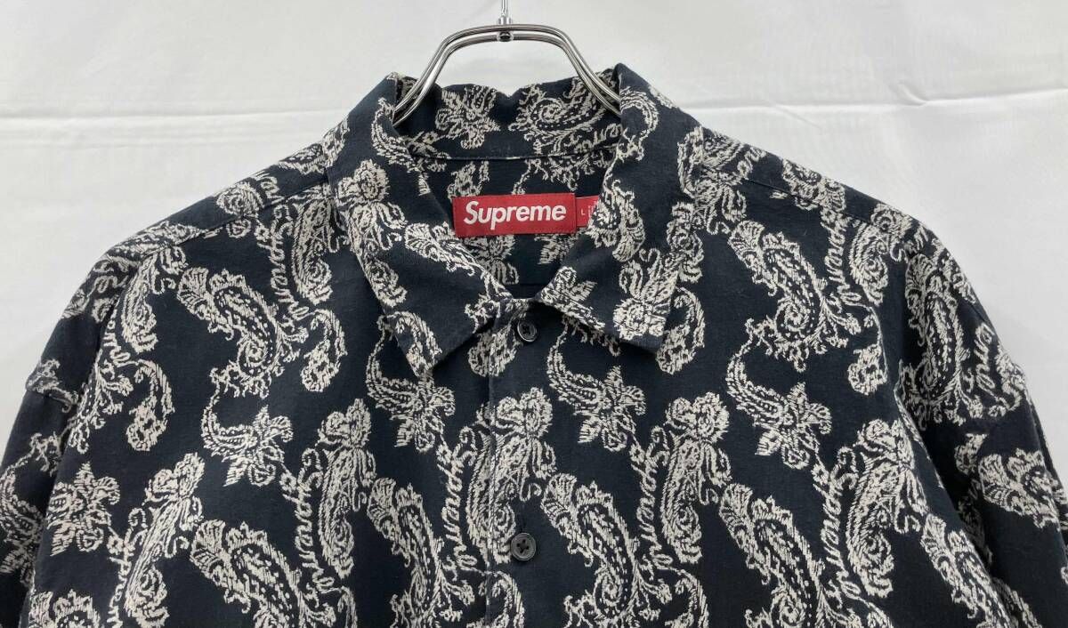 supreme シュプリーム 長袖ネルシャツ 24FW ペイズリーフランネル