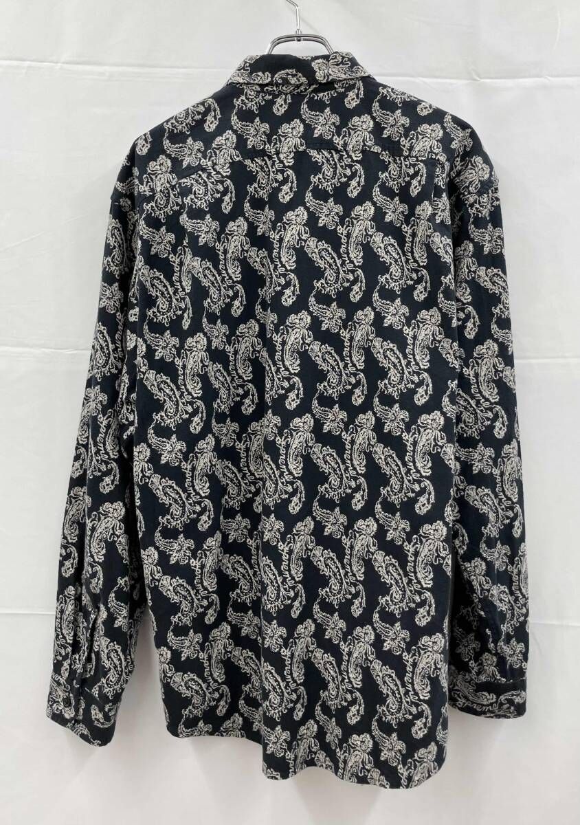 supreme ネルシャツ supreme シュプリーム 長袖ネルシャツ 24FW ペイズリーフランネル