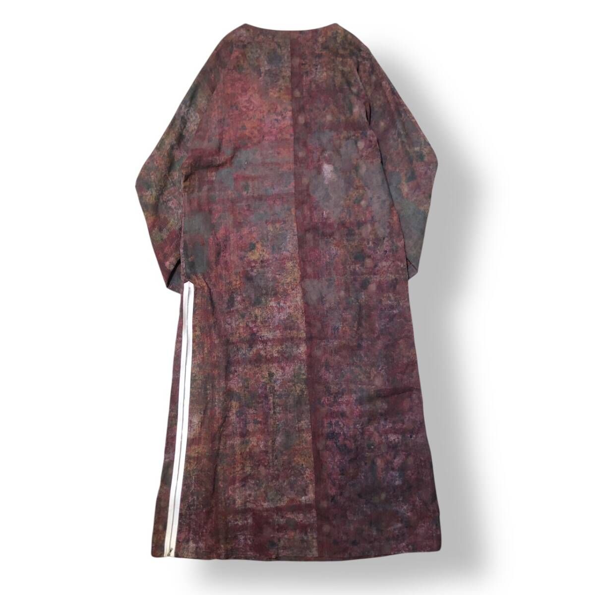 22 AW CLASS 長袖シャツ カフタンシャツ ロングシャツ レッド クラス