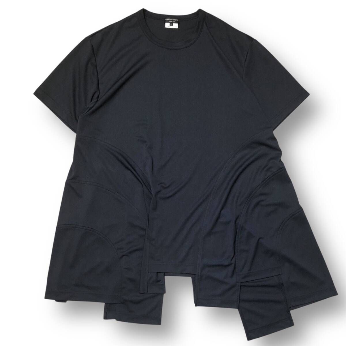 25ss COMME des GARCONG HOMME PLUS 半袖Tシャツ 変形カットソー XL 