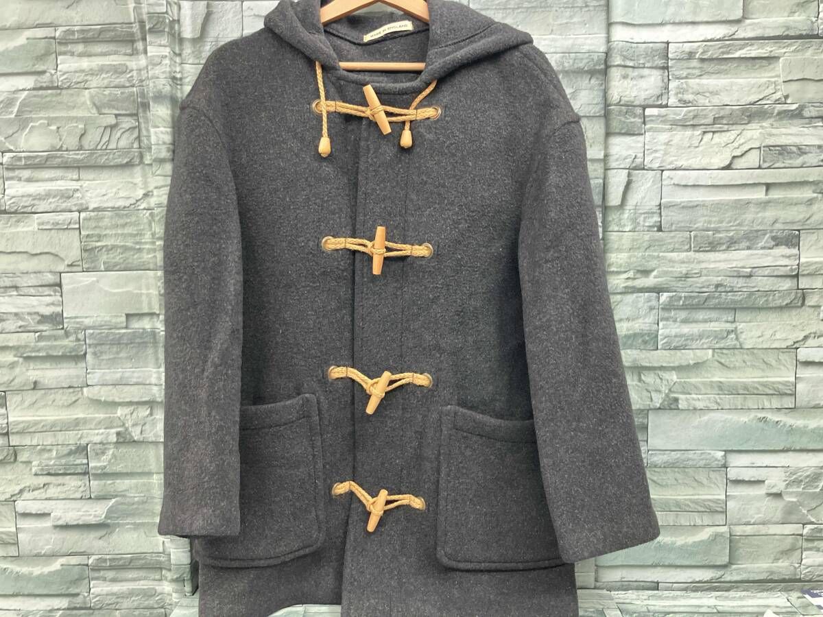 使用数回　超美品　Gloverall ダッフルコート グレー L グレー GLOVERALL グレー ダッフルコート - メルカリ