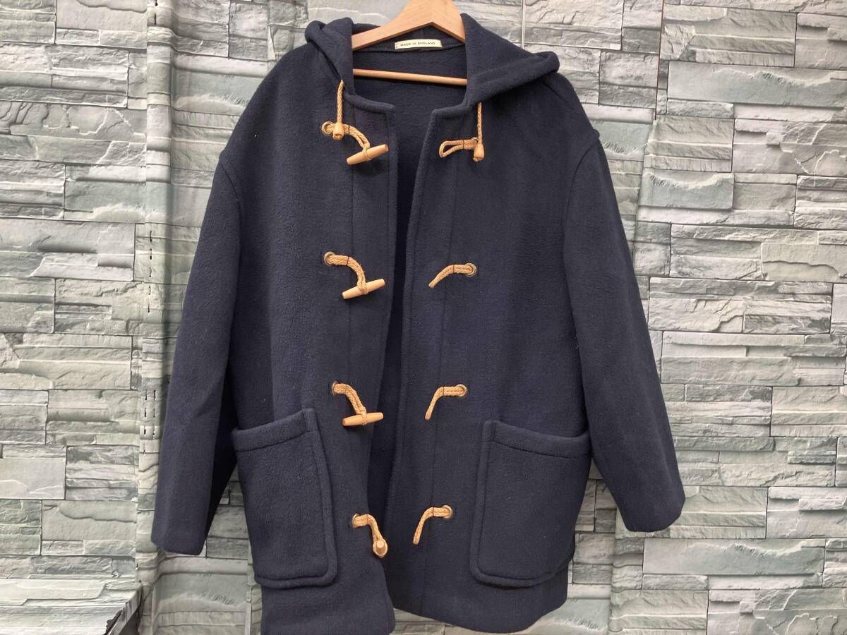 ネイビー GLOVERALL ネイビー ダッフルコート - メルカリ