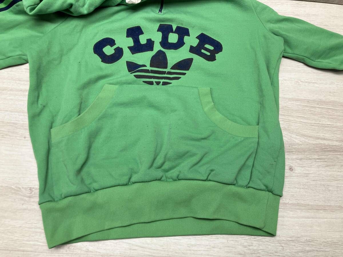 ヴィンテージ　adidas アディダス　フランス製　フーディ　パーカー　ジャージ adidas/アディダス VENTEX 70s フランス製 ハーフジップパーカー