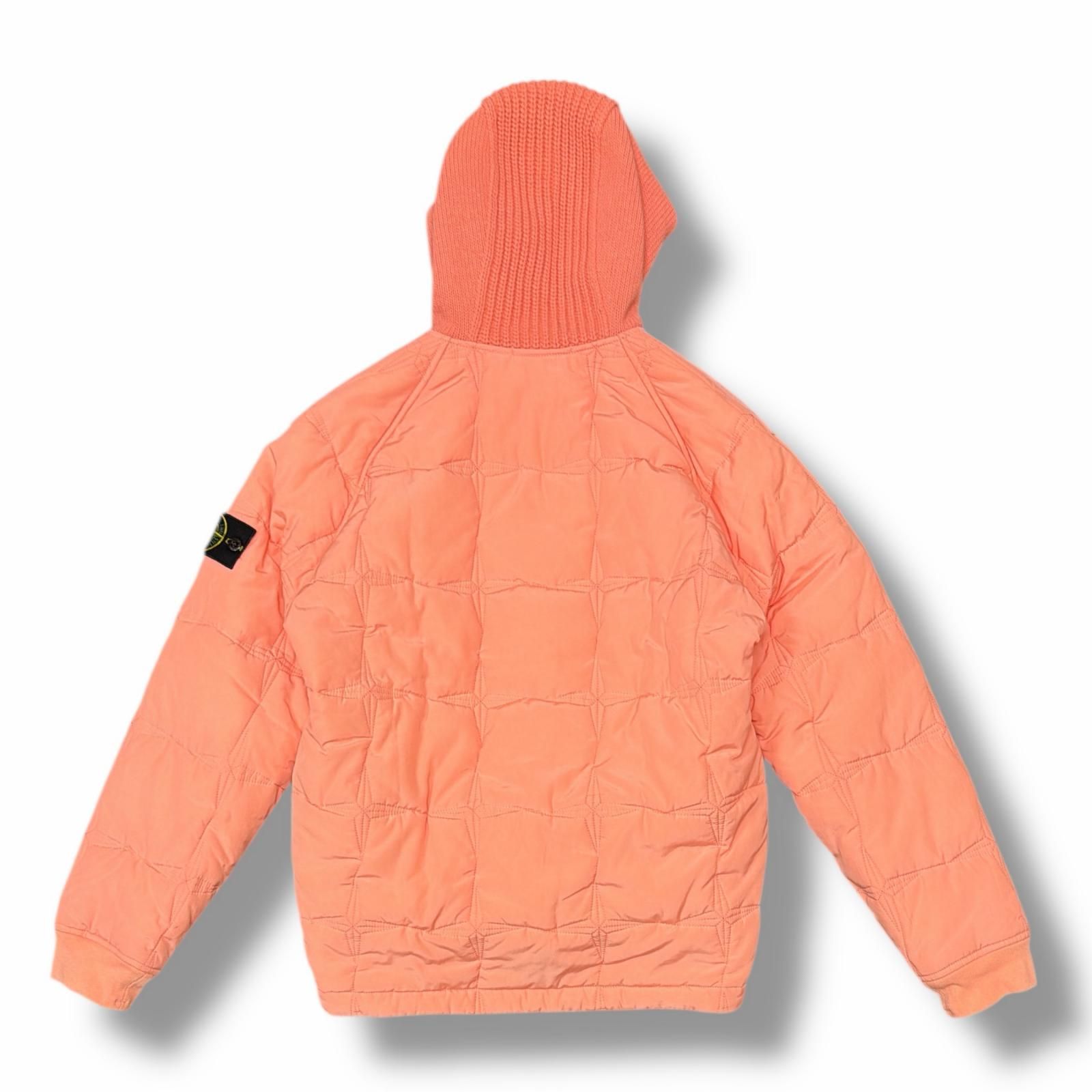 国内正規 STONE ISLAND 25AW HOOD/ZIP-UP ニットフード 中綿入り