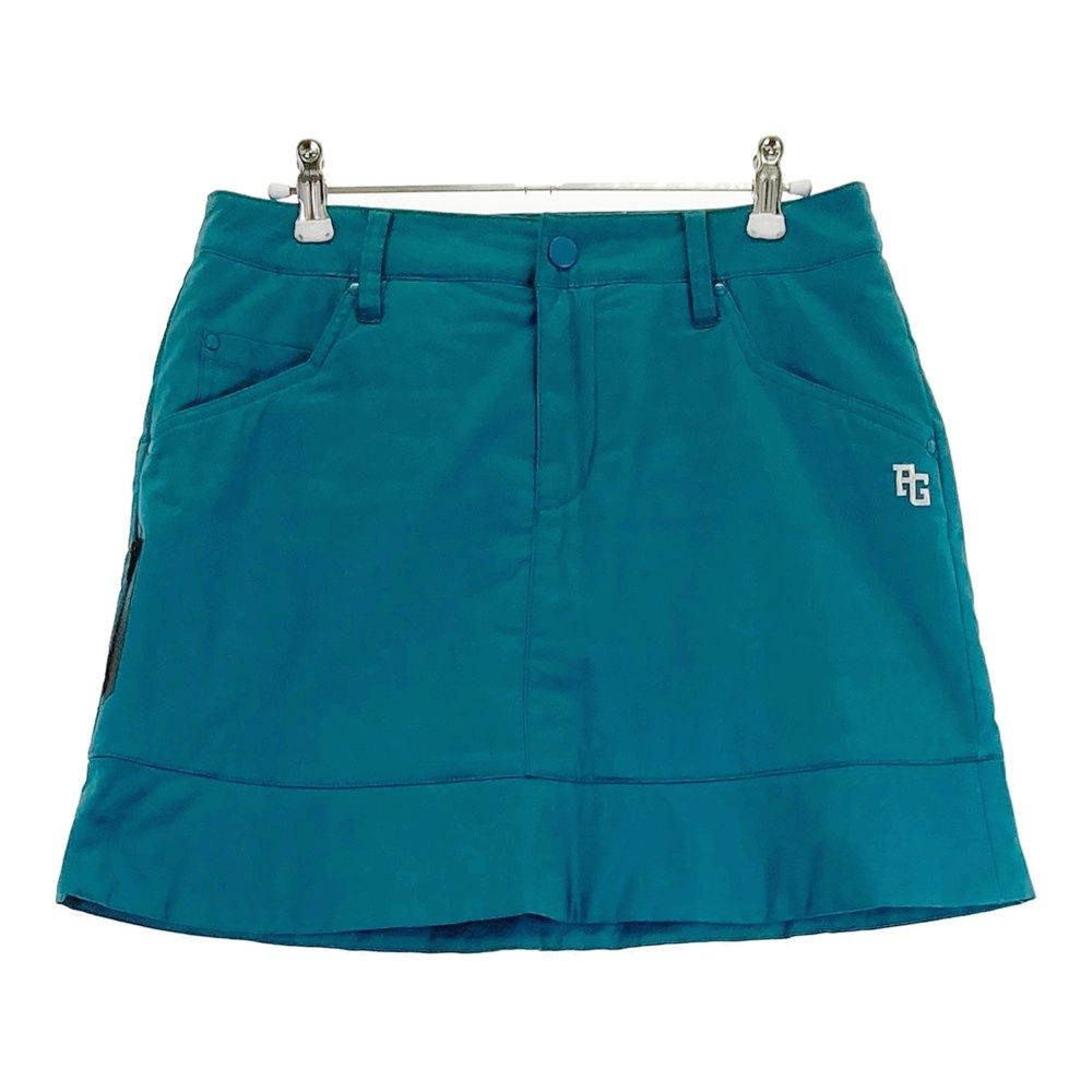 パーリーゲイツ】ナイロンストレッチロゴジャガード 中綿スカート