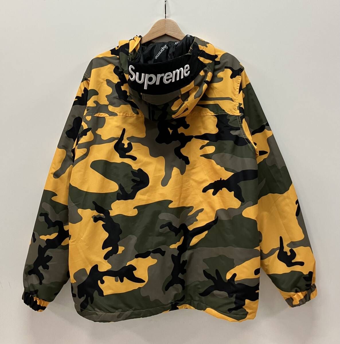 Supreme シュプリーム マウンテンパーカー カモ 17AW フーデッドロゴ